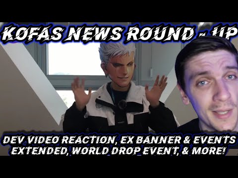 KoFAS News - Round Up: Manager Kriz Dev Video Reaction, EX Missions Extended, World Drop, and MORE!