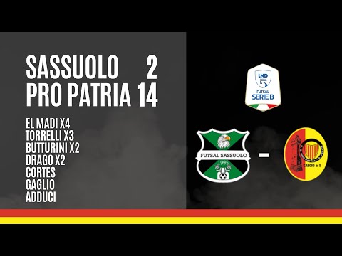 Serie B Futsal 21/22 - Futsal Sassuolo vs Pro Patria San Felice - Highlights