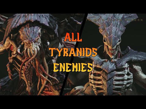 Overview EVERY TYRANID ENEMY • ALL TYRANID BOSS • Research Center in Space Marine 2