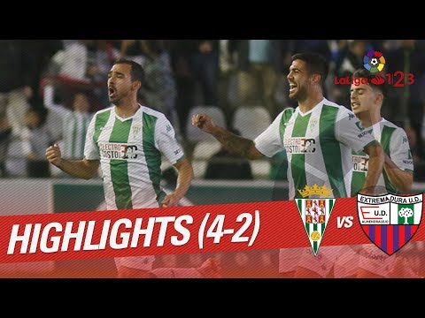 Resumen de Córdoba CF vs Extremadura UD (4-2)