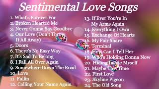 LOVE SONGS  SENTIMENTAL  COMPILATION  NON STOP MUS