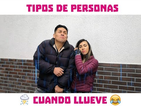 PERSONAS CUANDO LLUEVE