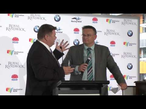 BMW Doncaster Mile Barrier Draw Interviews - Darren Pearce