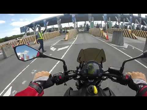 Big bike sinita sa Nlex napagkamalang hindi big bike.