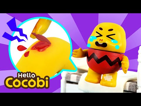 Germs Don’t Like Scabs! Don't Pick Your Scab | Cocobi Kids Songs & Nursery Rhymes | Hello Cocobi