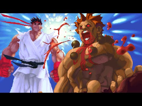 Ryu 100% Combo [Street Fighter III 2nd Impact]
