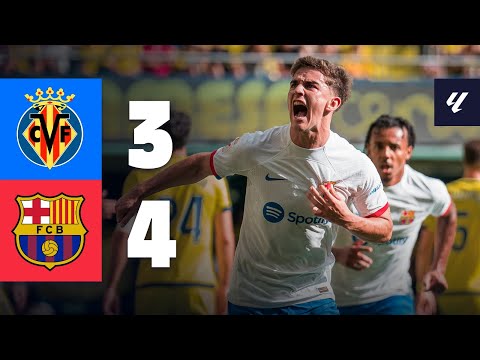 FC Villarreal 3-4 FC Barcelona