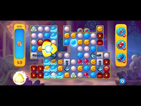 Fishdom level 9801 no boosters フィッシュダム ノーマル