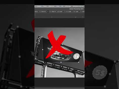 Adobe Photoshop Tutorial Perspective (Billboard makeover design)