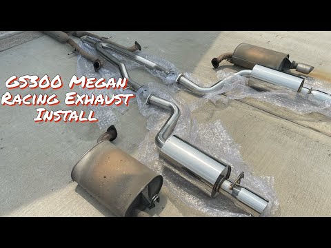 Lexus GS300 Megan Racing Catback Exhaust Install