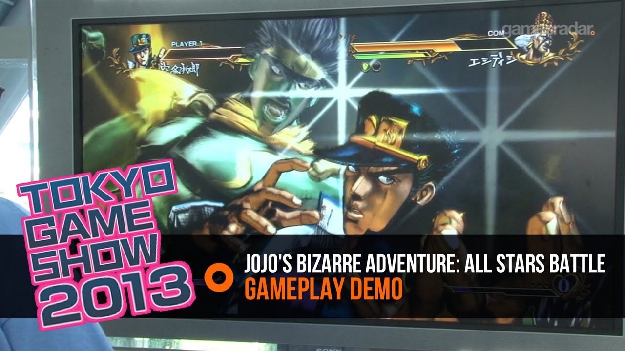 JoJo's Bizarre Adventure: All Stars Battle Gameplay Demo - Tokyo Game Show 2013 - YouTube