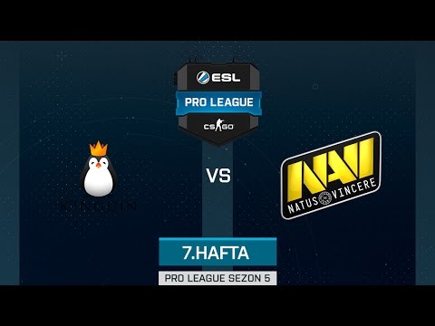 CS:GO - NaVi vs Kinguin [Mirage] 1. Maç - ESL Pro League Sezon 5