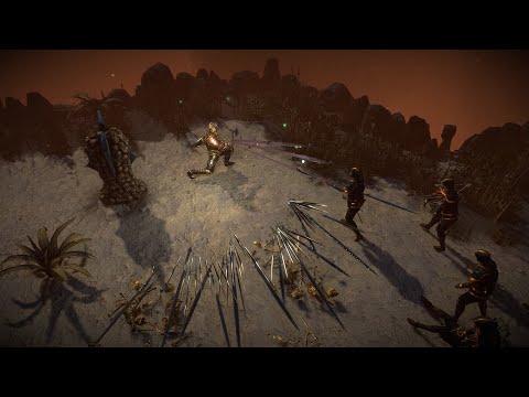 Path of Exile: Умение Shattering Steel