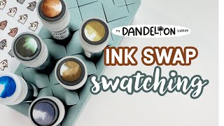 Fountain Pen Ink Swap Swatching - My Dandelion Diaries, Birmingham Pen Co., Robert Oster, SBRE Brown