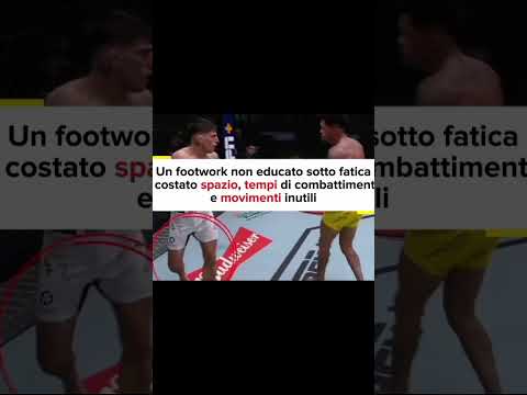Quanti tempi di combattimento costa un footwork inefficiente? #footwork #mma #mmaitalia #knockout