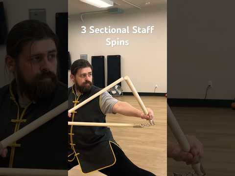 The most dangerous weapon in kung fu! The Legendary 3 Sectional Staff!