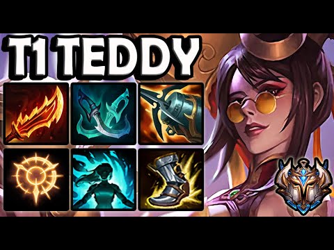 T1 Teddy VAYNE ADC vs SAMIRA - Patch 11.2 Korea Challenger ✅