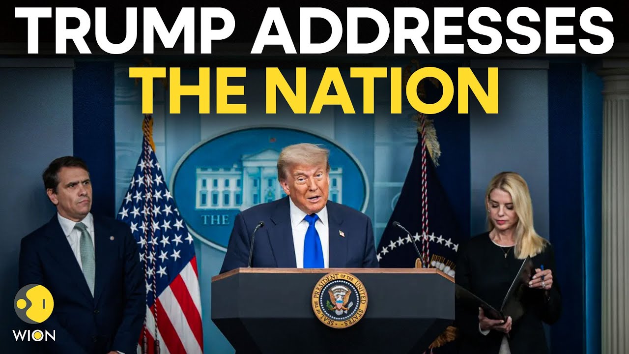 Trump LIVE: US President Makes Major Announcement, Delivers Important Address To The Nation | WION