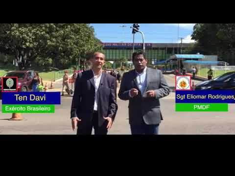 Sgt ELIOMAR RODRIGUES e Ten DAVI EXPANSÃO DAS ESCOLAS MILITARES EM BRASÍLIA