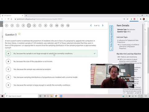 Ap Statistics Unit 6 Mcq Part A Review