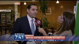 Despcho en Directo Sobre Munimático para TVN