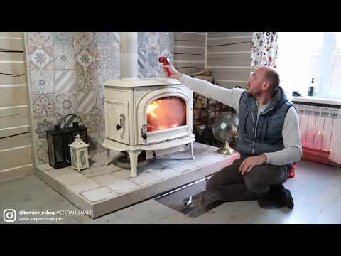 Давно хотел сделать видео обзор норвежской печи Jotul F500. Отопление частного дома зимой