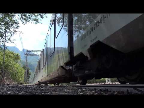 LA PARTENZA DELL' ETR.170 DA PERI. (VR) 17 - 8 - 2017