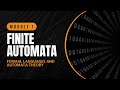 Finite Automata FA CST301 FLAT MODULE 1 KTU Anna Thomas SJCET