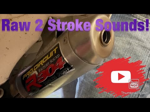 RAW PRO CIRCUIT KTM 85  SOUNDS!