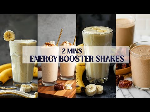 2 mins Energy Booster Shakes | No Sugar High Fibre Shakes For Weight Management #weightlossjourney