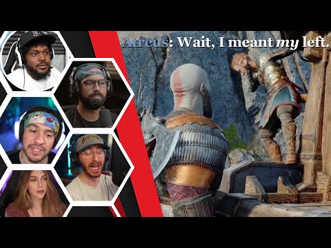 Lets Player's Reaction To Atreus His Directions - God Of War: Ragnarok