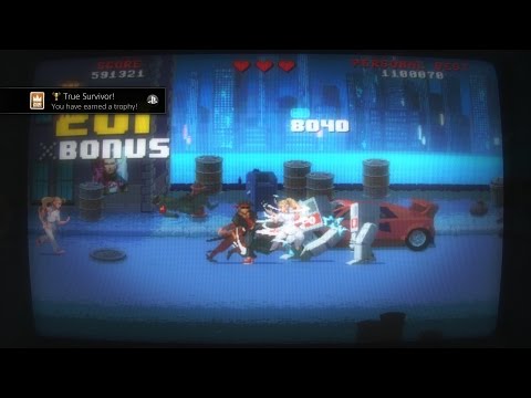 Kung Fury: Street Rage PS4 ~ True Survivor Run (200+ Combo) (Game Version 1.00)