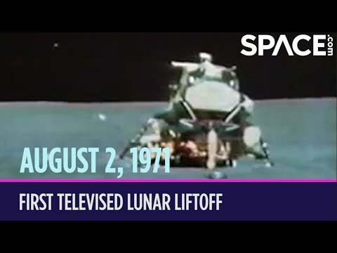 OTD in Space – August 2: Apollo 15 Makes 1st Televised Lunar Liftoff