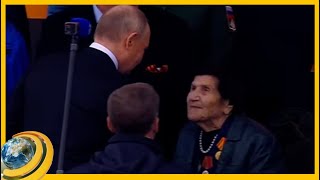 Պուտինը մոտեցավ հայ վետերաններին և շնորհավորեց նրանց տոնը Կարմիր հրապարակում