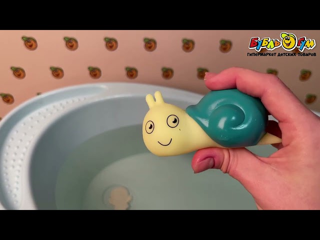 Набор игрушек для ванны Lanson Toys Мой сад ПВХ 5шт с 6мес - видео