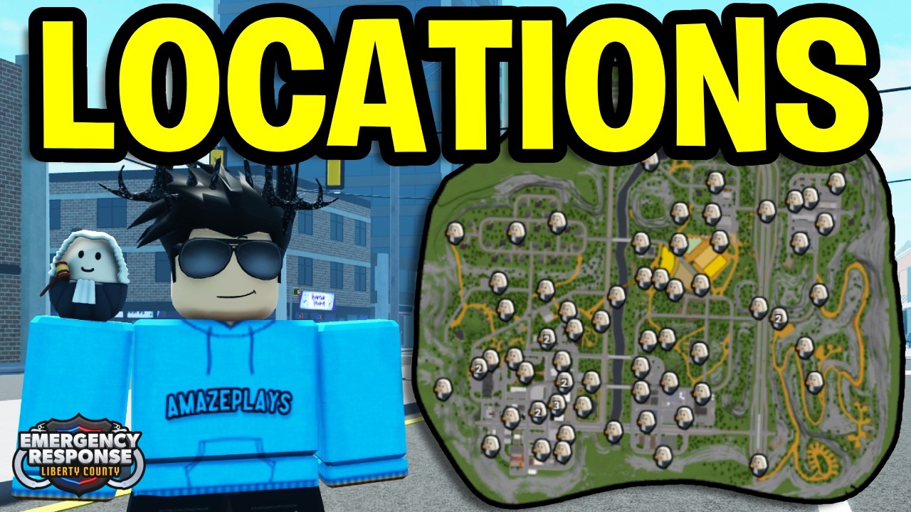 ALL Spawn Locations For ERLC Egg Hunt 2026! (Liberty County)