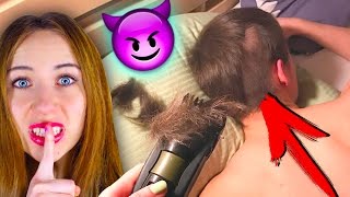 ПОБРИЛА ЕГО НАЛЫСО Жестко ОТОМСТИЛА ЗА ПРАНК | Elli Di