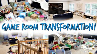 EXTREME ROOM CLEAN & MAKEOVER! MESSY ROOM TRANSFORMATION! ORGANIZE WITH ME! KONMARI TOY ORGANIZATION