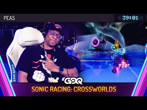 Sonic Racing: CrossWorlds - All CrossWorlds (Super Sonic Speed, No Wisps) (AGDQ 2026)