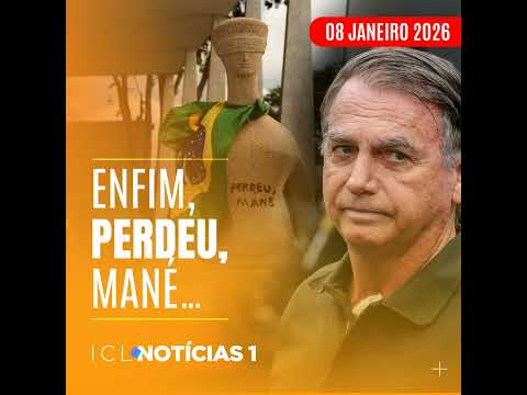 ICL Notícias 1ª edição #866 - 3 anos depois do 8/1, Bolsonaro finalmente cumpre pena por 27 anos…