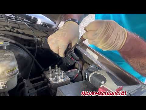 2002 Chevy S10 ABS Module Replacement