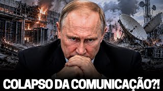 Colapso na comunicação Russa?! Ucrânia destrói data centers! Trump boicota Ucrânia!