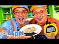 Blippi Makes Dino Rice With Chef Chris