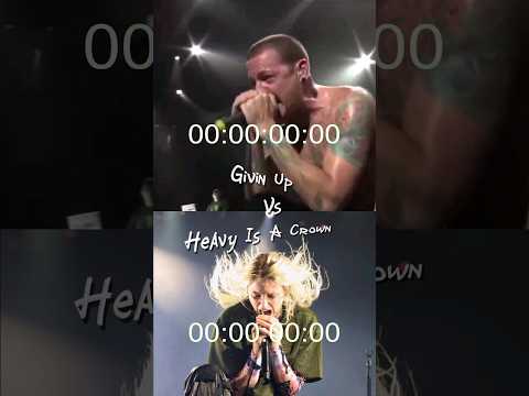 Comparison of scream chester vs emily when performing at the Linkin Park live concert