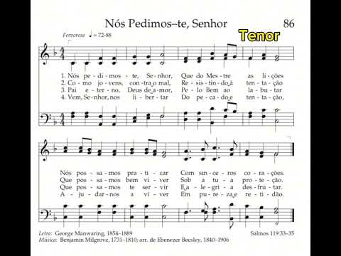 Nós Pedimos-te Senhor | Tenor 🎹