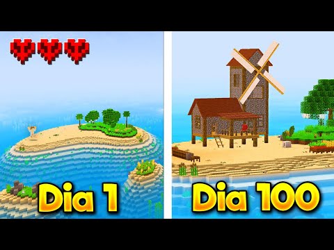 Sobrevivi 100 Dias em uma ILHA DESERTA - O FILME