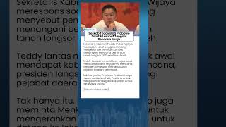 Seskab Teddy Jawab Narasi Prabowo Dinilai Lambat Tangani Banjir, Bongkar Instruksi ke Menko PMK