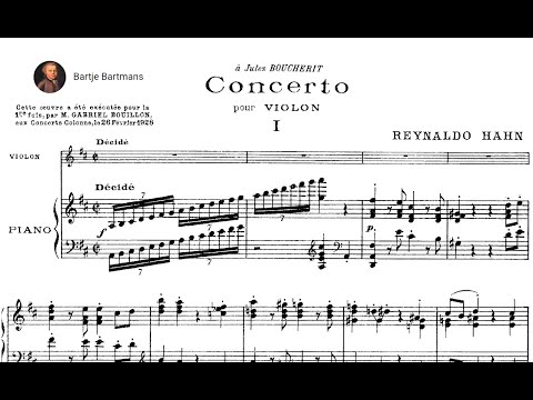 Reynaldo Hahn - Violin Concerto (1927)