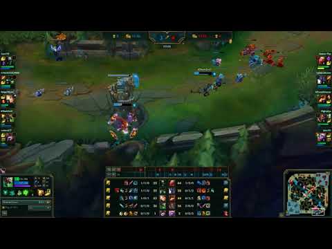 Warwick vs Trundle JG 52 to 31 League of Legends