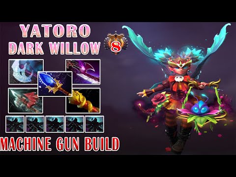 Yatoro [Dark Willow] Safelane Counter Bristleback With 22 Kills - Dota 2 Pro Highlights